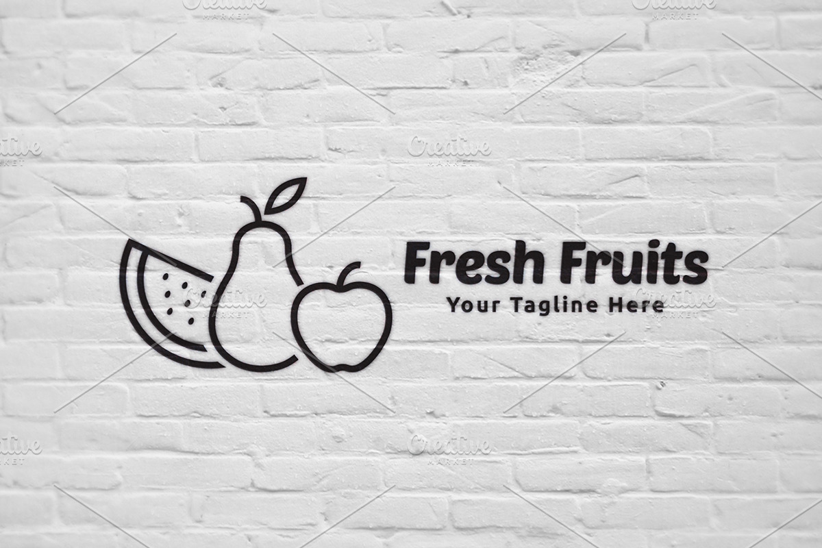Fresh Fruits Logo, a Branding & Logo Template by Martin-Jamez (Photo 3 of 4)