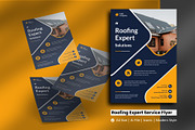 Roofing Expert Solution Flyer, a Flyer Template by rivatxfz (Thumbnail 1 of 2)