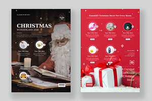 Christmas Catalog Flyer Layout, a Flyer Template by ContestDesign