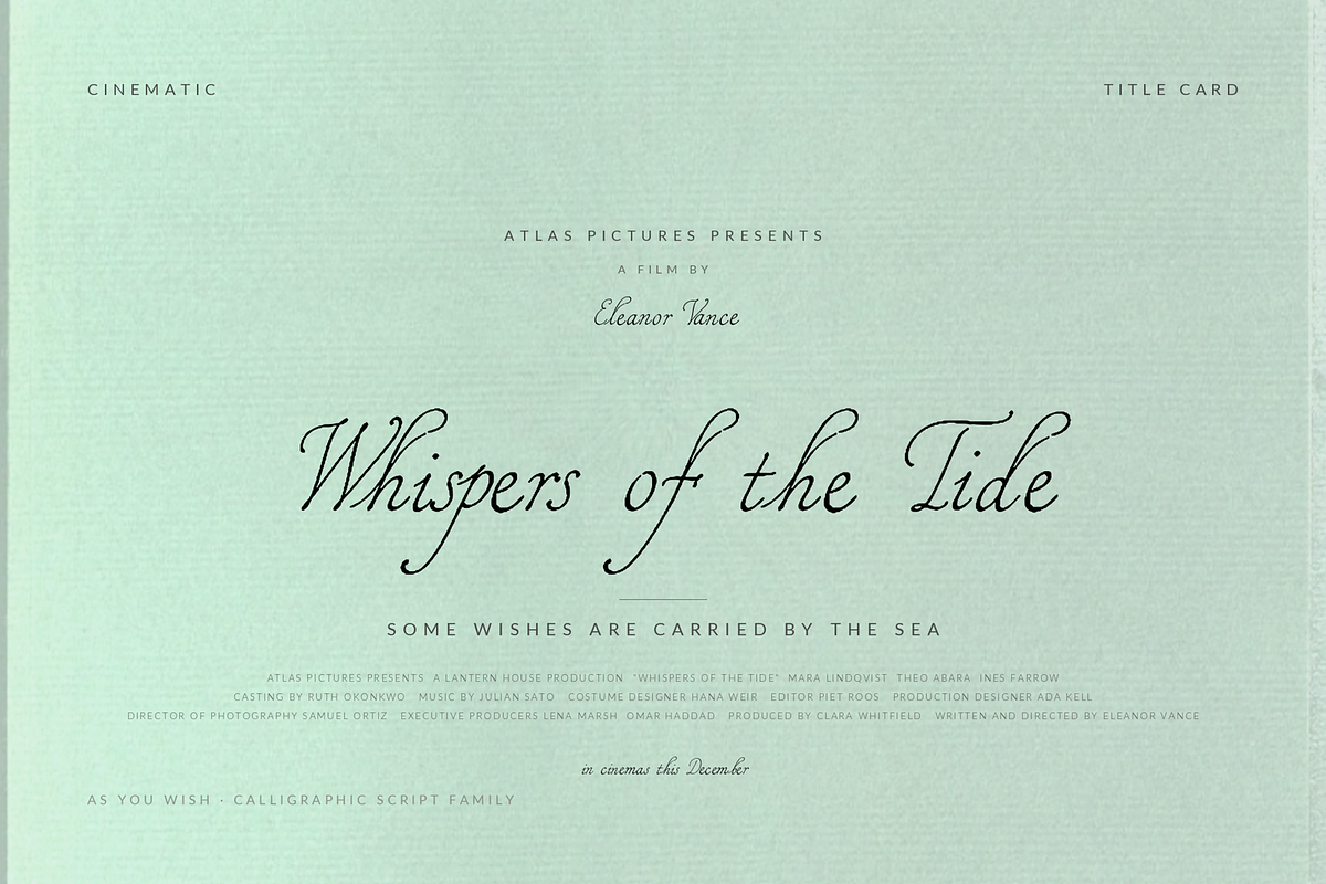 As you wish - Fonts, a Script Font by Lilithcollageart (Photo 12 of 14)