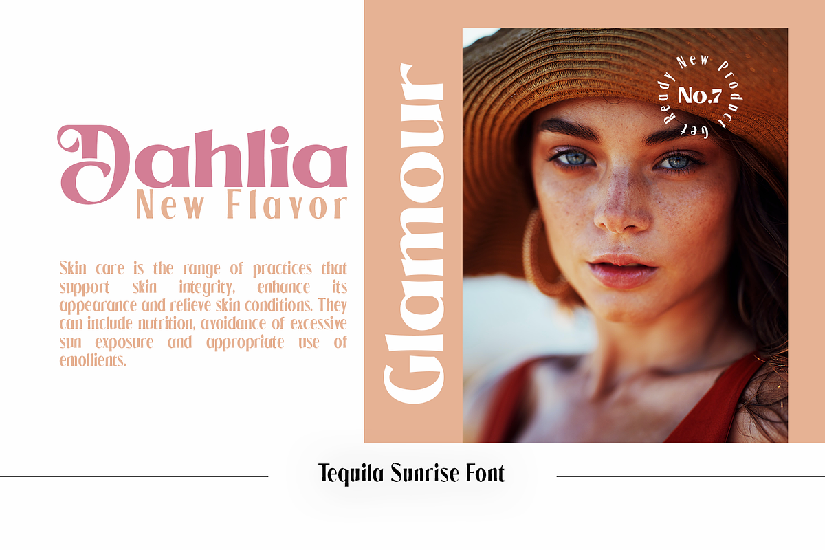 Tequila Sunrise, a Sans Serif Font by TypeClassHeroes (Photo 3 of 15)