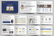 Workbook Planner Template Landscape, a Stationery Template by MightyDesign (Thumbnail 1 of 9)