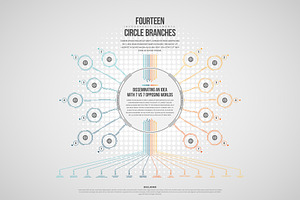 Fourteen Circle Branches, a Templates & Theme by h.utomo