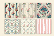 Grandmillennial Seamless Patterns, a Pattern Graphic by Libby Wishes (Thumbnail 4 of 4)