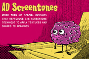 AD Screentones, a Brush Add-On by Alex Dukal (Thumbnail 1 of 5)