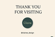 Positive Quotes Social Media Kit, a Social Media Template by Clairee Design Studio (Thumbnail 7 of 7)