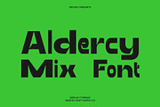 Aldercy Mix, a Sans Serif Font by Craft Supply Co. (Thumbnail 1 of 8)