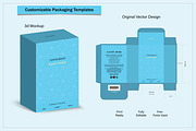 Perfume box Design 3d mock-up, an Object Graphic by sumonuix (Thumbnail 2 of 3)