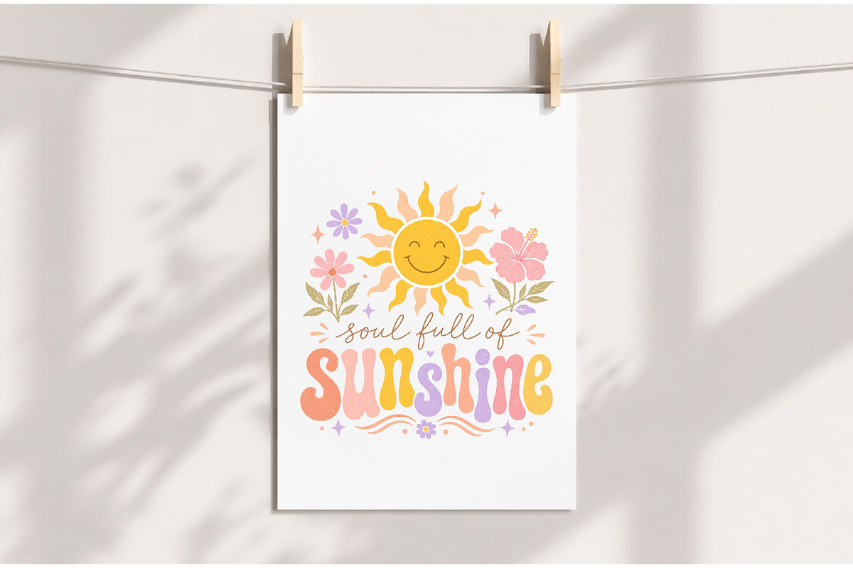 Soul Full Of Sunshine Summer PNG, an Illustration by Dream Creation (Photo 6 of 7)