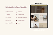 Interior Designer Showit Template, a Landing Page Template by La Luna Collective Design (Thumbnail 3 of 5)