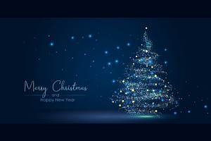 Merry Christmas&NewYear holiday card