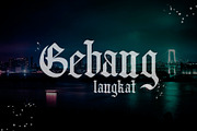 Baliga Blackletter, a Blackletter Font by Authentic Studio (Thumbnail 4 of 11)