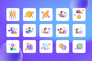 3D NFT Icons, a 3D by Flat Icons (Thumbnail 3 of 8)