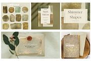 Rose Gold Glitter Shapes Bundle, a Texture Graphic by by creative paper (Thumbnail 39 of 47)