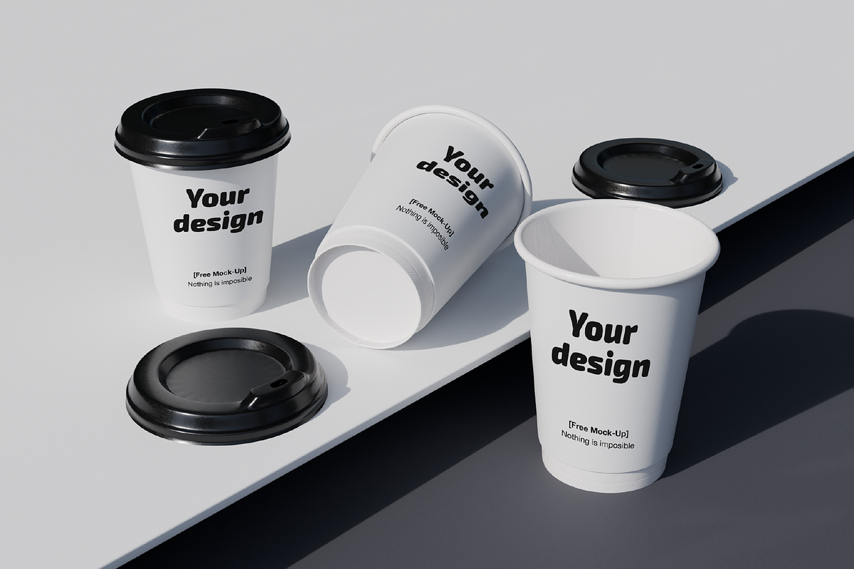 Coffee Cup Mock-Up, a Cups & Container Mockup by Satisfaction (Photo 6 of 6)