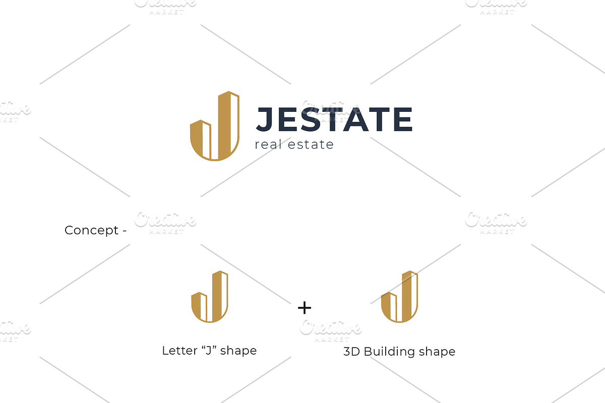 Building | J Letter - Logo Design, a Branding & Logo Template by MD Foysal Hossain (Photo 3 of 7)