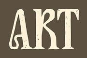 CS Quinoa Stamp, a Serif Font by Craft Supply Co. (Thumbnail 2 of 8)