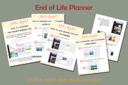 End Of Life Planner - Canva Template, an App Template by Adalin Shop (Thumbnail 10 of 11)