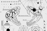 2 in 1 Tattoo Brushes for Procreate, a Brush Add-On by Nuclear Brushes (Thumbnail 4 of 9)