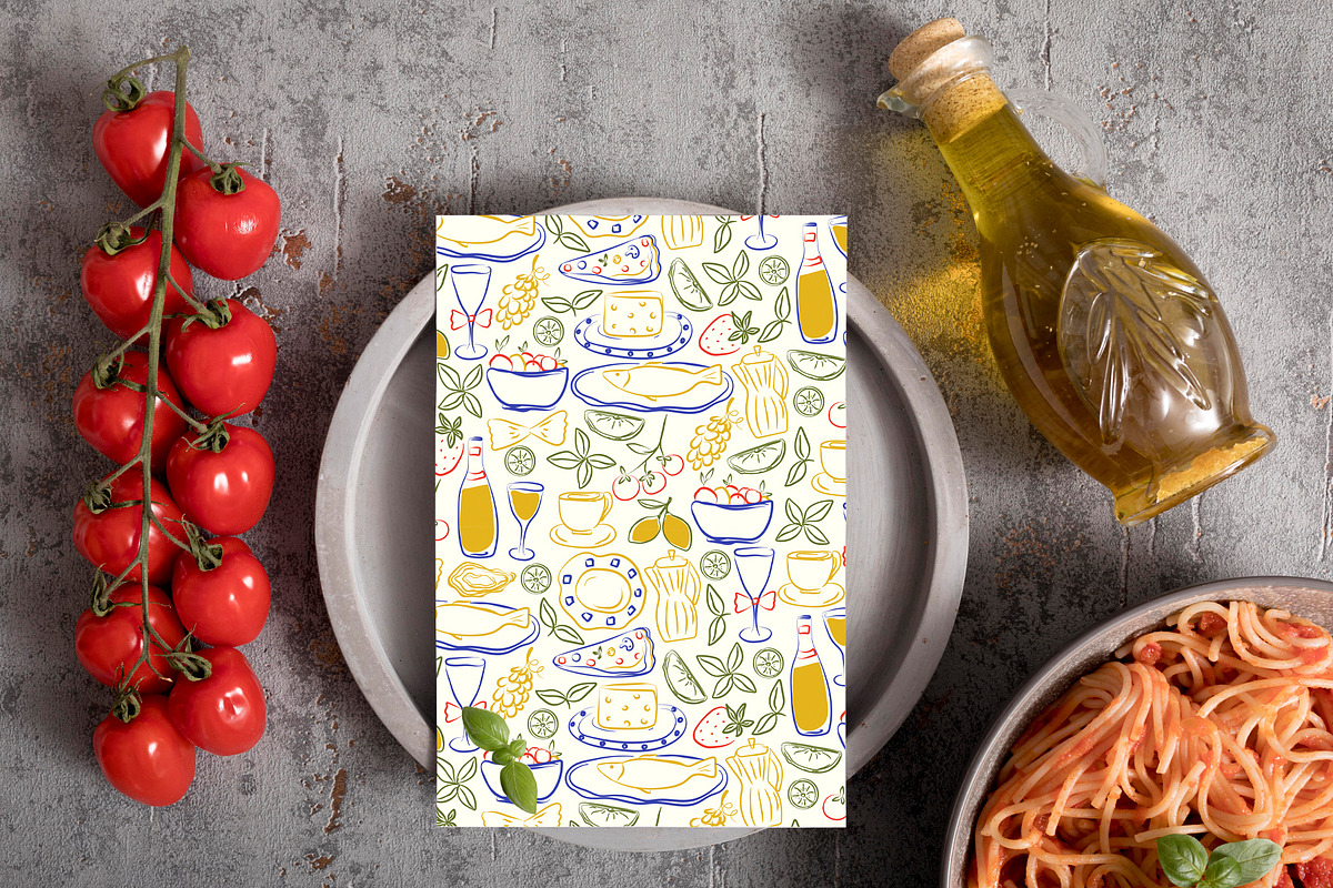 Italy pattern, a Pattern Graphic by Groovy Arts (Photo 3 of 5)