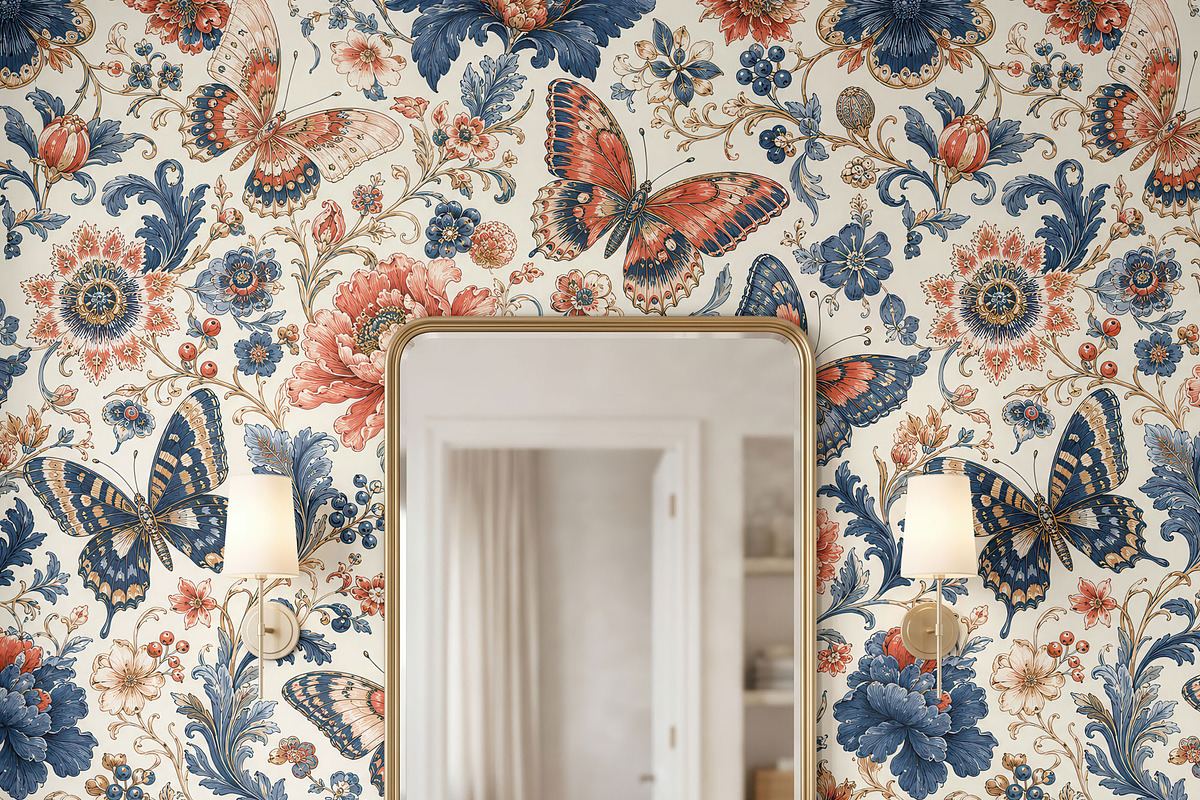 Luxury Bathroom Wallpaper Mockup PSD, a Household Mockup by 1001 mockups (Photo 9 of 11)