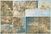 Plum Blossom Floral Backgrounds, a Background Graphic by lerinartstudio (Thumbnail 9 of 11)