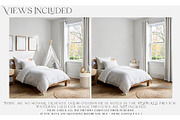 Toddler's Bedding & Teepee Mockups, a Household Mockup by mock-ups (Thumbnail 2 of 11)