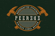 Pegasus label font, a Script Font by Heather_insane (Thumbnail 1 of 6)