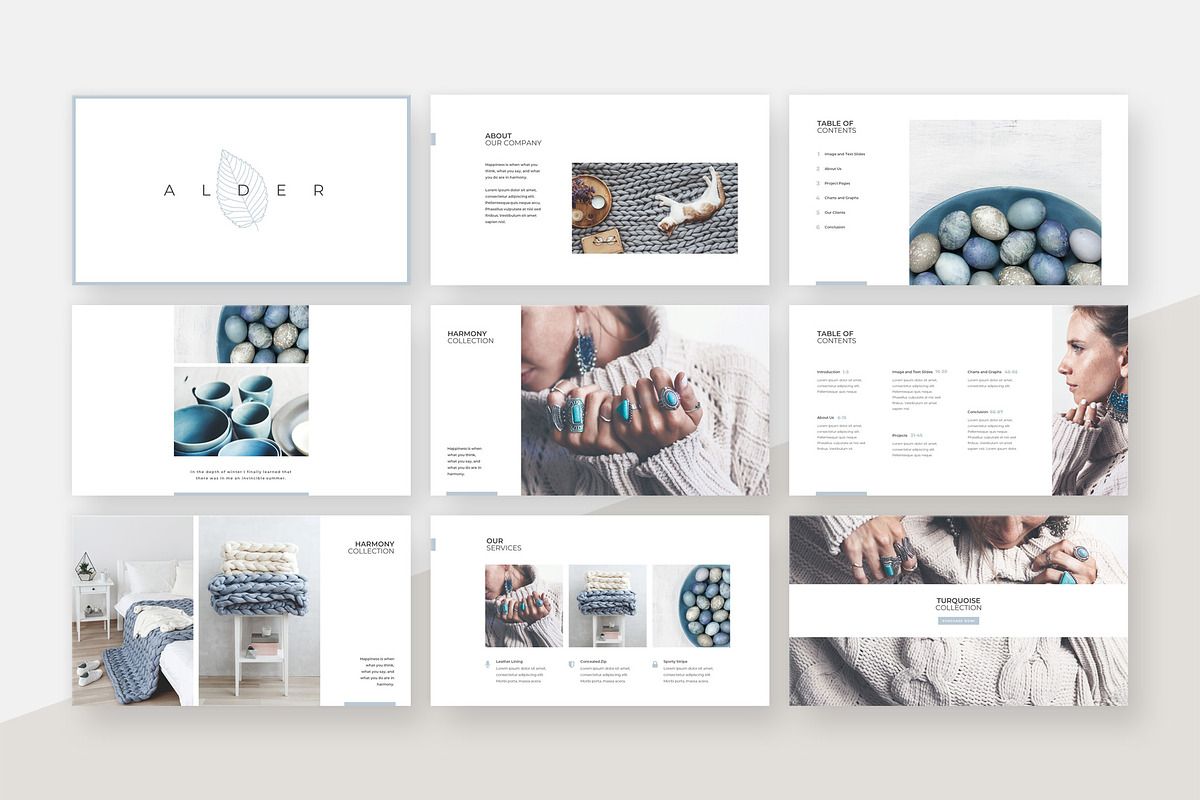 Alder Keynote Presentation, a Presentation Template by Studio Sumac (Photo 2 of 9)
