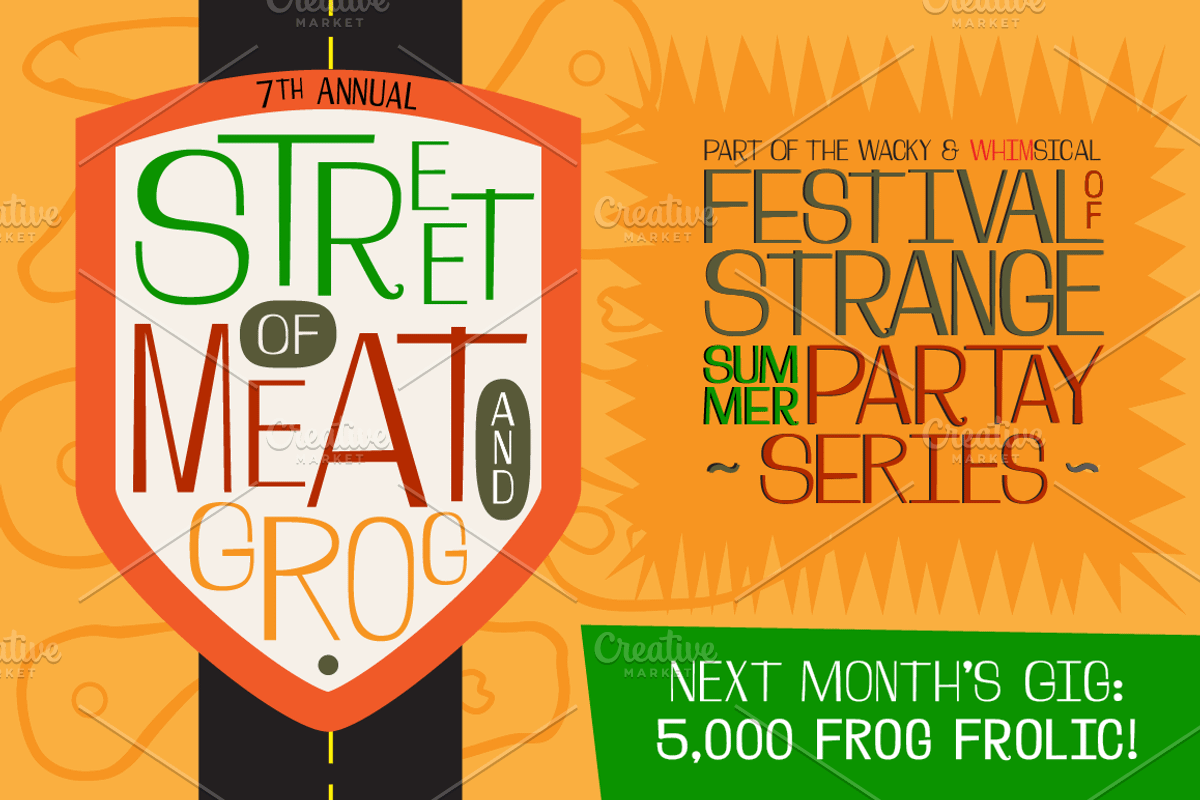 Whim Font Family preview 3