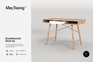 Scandinavian Desk 05