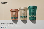 Paper Take Away Coffee Cup Mockup, a Cups & Container Mockup by Hubzway (Thumbnail 1 of 2)