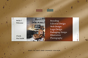 Graphic Design Portfolio | Canva, a Brochure Template by Occy Design (Thumbnail 2 of 19)