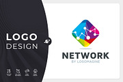 Network Marketing Logo Template, a Branding & Logo Template by LOGOMAGINE (Thumbnail 1 of 16)