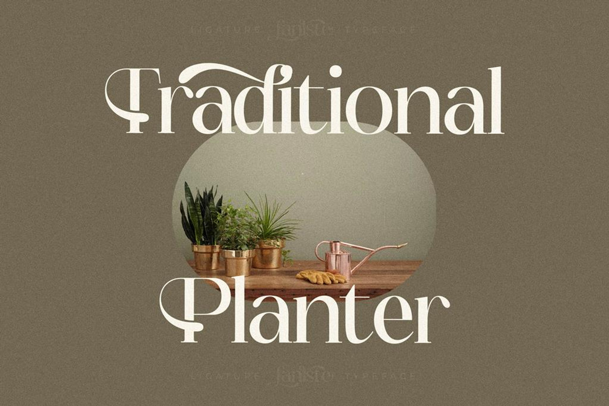 Fanlste Ligature Typeface Font, a Serif Font by Storytype Studio (Photo 5 of 13)