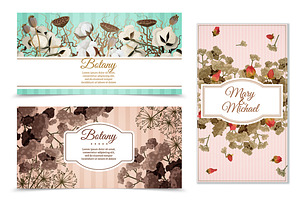 Dry Flowers Set