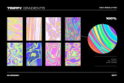 Trippy - 32 Psychedelic Backgrounds, a Texture Graphic by FLYERWRK (Thumbnail 13 of 16)