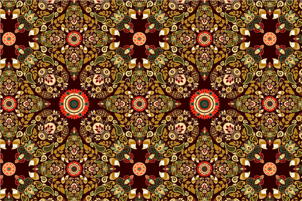 3 Indonesian Floral Patterns, a Pattern Graphic by Sunny_Lion