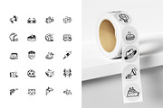 San Francisco Icons, a Solid Icon by Prosymbols (Thumbnail 6 of 8)