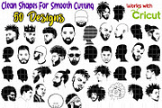 Afro Man, Black African American SVG, an Object Graphic by FancyDesignStudio (Thumbnail 1 of 5)