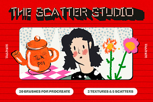 The Scatter Studio Procreate Brushes