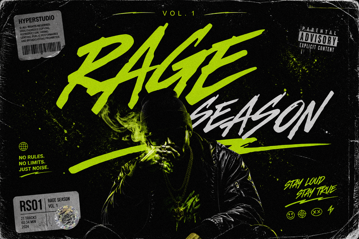 Hyper Squad - Freestyle Brush Font, a Handwritten Font by figuree studio (Photo 9 of 11)
