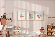 Kids Wall & Frame Mockup Bundle 7, a Print Template by Yuri-U (Thumbnail 17 of 22)