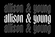 Elmwood Blackletter Display Font, a Blackletter Font by Vintage Type Company (Thumbnail 12 of 16)