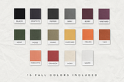 Fall Comfort Colors Mockup Bundle, a Shirt Mockup by Moda Mocks (Thumbnail 5 of 5)