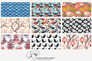 70 Japan seamless pattern, a Pattern Graphic by Poppy Lane Studio (Thumbnail 2 of 10)