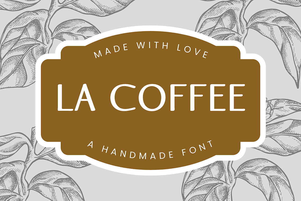 La Coffee A Handmade Font, a Handwritten Font by Creativetacos (Photo 4 of 8)