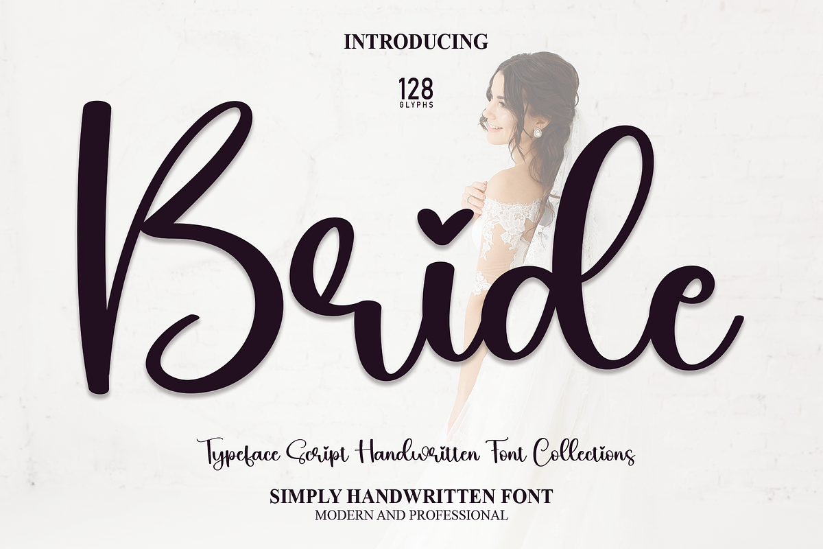 Bride | Script Font, a Script Font by Scratchones (Photo 1 of 8)