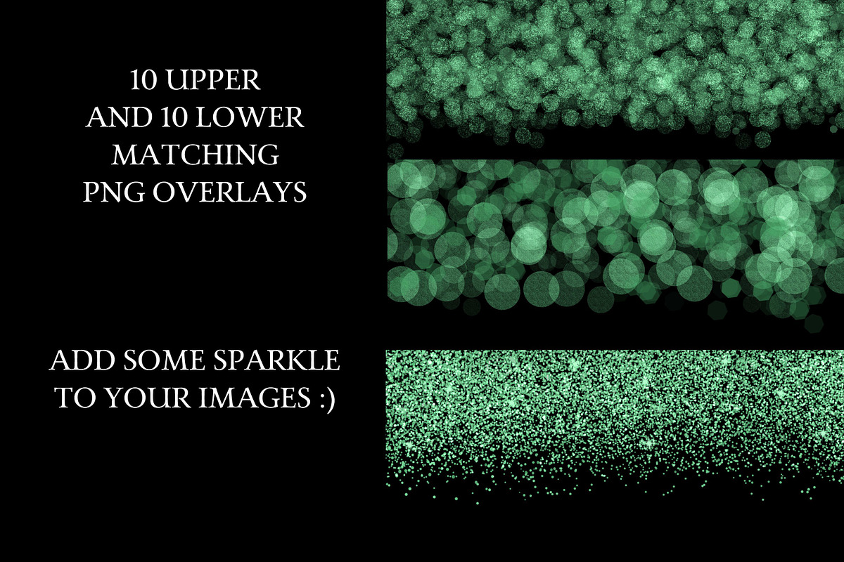 Emerald Green Overlays, an Object Graphic by Sapphire X Designs (Photo 3 of 4)