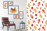 Harvest Thanksgiving fall clipart, a Decorative Illustration by Hanna Hryharenka (Thumbnail 12 of 20)